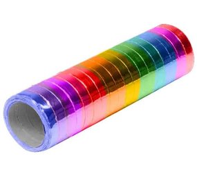 Boland Regenbogenfarbene, metallisch schimmernde Schlangenlinie | pro 2 Stück