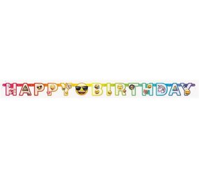 Emoji Fun Rainbow Letter Garland | per piece
