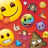 Unique Party Servetten Emoji Run Rainbow 33x33cm | 16 stuks Unique Party Servetten Emoji Run Rainbow 33x33cm | 16 stuks