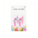 WeFiesta Bougies pour gâteau licorne | 4 pièces