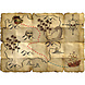 Folat Carte au trésor de pirate rouge | 4 pièces
