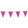 WeFiesta Glitzernde Flaggengirlande in Pink, 20 x 30 cm | 6 Meter WeFiesta Glitzernde Flaggengirlande in Pink, 20 x 30 cm | 6 Meter