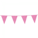Paper Dreams Glitzernde rosa Flaggengirlande 20x30cm | 6 Meter