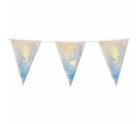 Boland Mermaid Glitter Flag Garland 4 meters | per piece