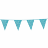 Paper Dreams Light Blue Glitter Flag Garland 20x30cm | 6 meters Paper Dreams Light Blue Glitter Flag Garland 20x30cm | 6 meters
