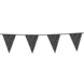 Paper Dreams Black Glitter Flag Garland 20x30cm | 6 meters