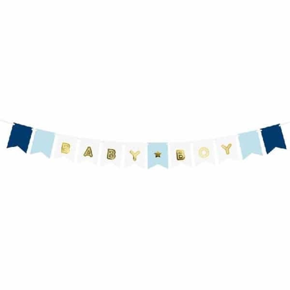 Letter garland Baby Boy | 160cm