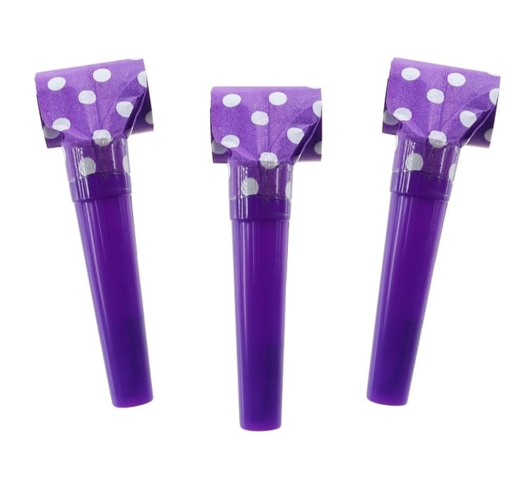 Purple rolled tongues with dots | 100 pieces Purple rolled tongues with dots | 100 pieces