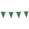 WeFiesta Groene Glitter Vlaggenlijn Slinger 20x30cm | 6 meter