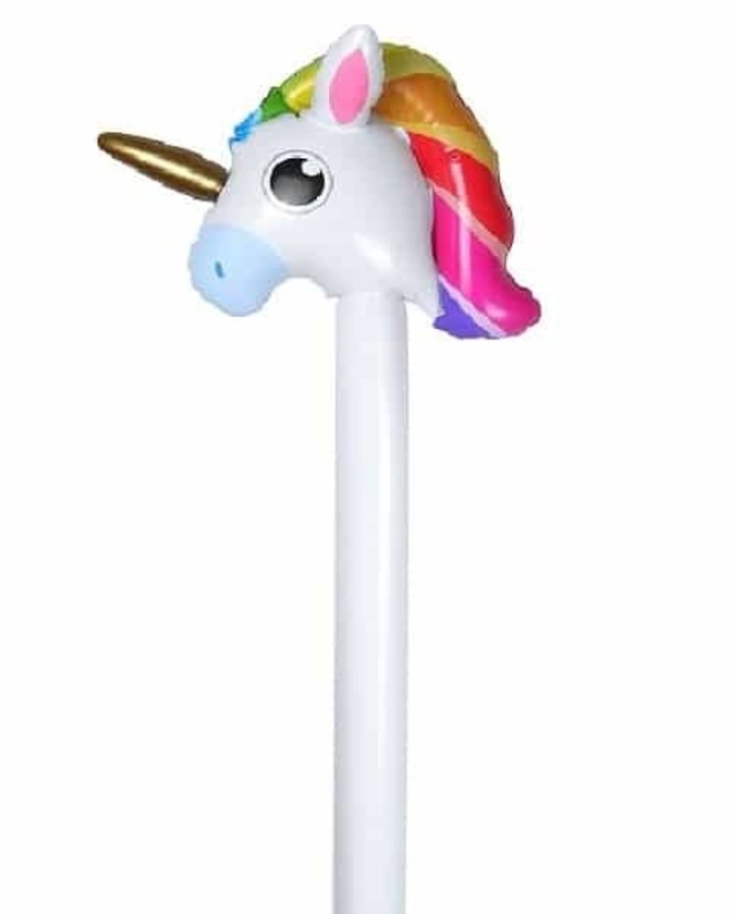 Henbrandt Inflatable Unicorn Stick 110cm | per piece