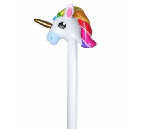 Henbrandt Inflatable Unicorn Stick 110cm | per piece