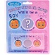 Cartes à gratter pour révélation du sexe du bébé GARÇON | 12 pièces