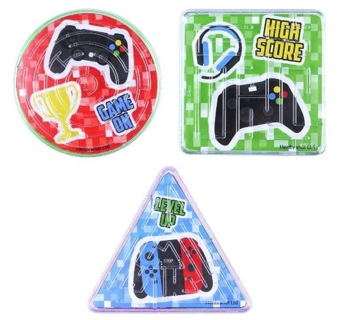 Henbrandt Geduldsspiele für Gamer, 6 cm | 12 Stück