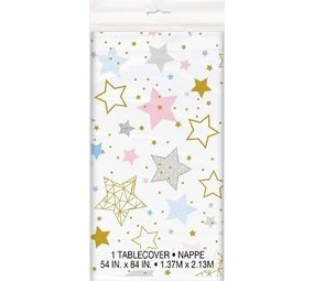 Unique Party Nappe Twinkle Twinkle 137 x 213 cm | à l'unité