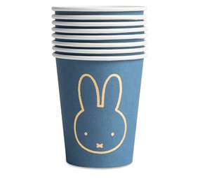 Haza - Witbaard Miffy Baby Cups Blue 250ml | 8 pieces