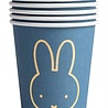 Haza - Witbaard Miffy Babybecher Blau 250 ml | 8 Stück Haza - Witbaard Miffy Babybecher Blau 250 ml | 8 Stück