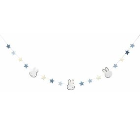 Haza - Witbaard Miffy Garland Baby Blue 3 meters | per piece