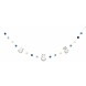 Haza - Witbaard Miffy Garland Baby Blue 3 meters | per piece