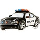 Ballon géant en aluminium en forme de voiture de police | 78 cm