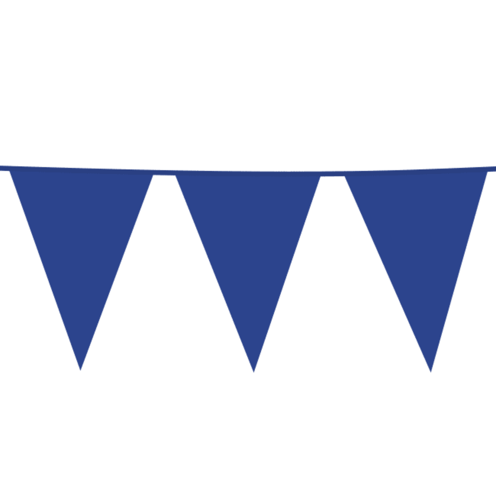 Vlaggenlijn XL donkerblauw | 10 meter Vlaggenlijn XL donkerblauw | 10 meter