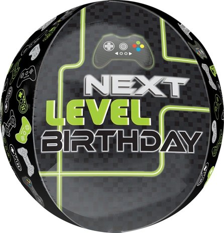 Game Controller Next Level Birthday Orbz Ballon 38cm | per stuk Game Controller Next Level Birthday Orbz Ballon 38cm | per stuk