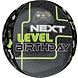 Ballon Orbz d'anniversaire Next Level en forme de manette de jeu, 38 cm | à l'unité
