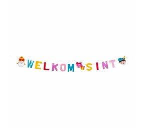 Boland Welcome Saint letter garland
