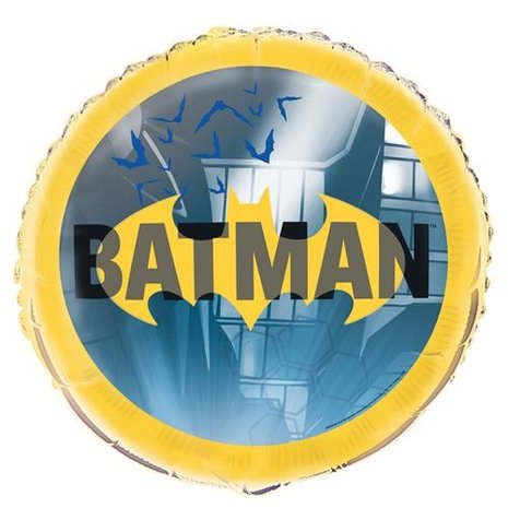 Unique Party Batman-Folienballon 45 cm | pro Stück