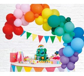 WeFiesta Rainbow Balloon Arch