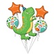Riethmüller Helium Balloon Bouquet Dinosaur Dino-Mite | Empty