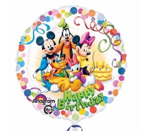 Ballon à l'hélium Mickey et ses amis 45 cm | dégonflé