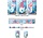 Mermaid Writing Set 5-piece | per piece