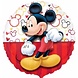 Procos Party Mickey-Mouse-Folienballon 45 cm | pro Stück