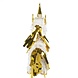 Eenhoorn mini pinata goud-wit Eenhoorn mini pinata goud-wit