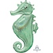 Amscan Helium ballon Zeemeermin Mermaid Zeepaardje - 96cm Amscan Helium ballon Zeemeermin Mermaid Zeepaardje - 96cm