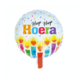 WeFiesta Heliumballon Hip Hip Hurra | 45 cm