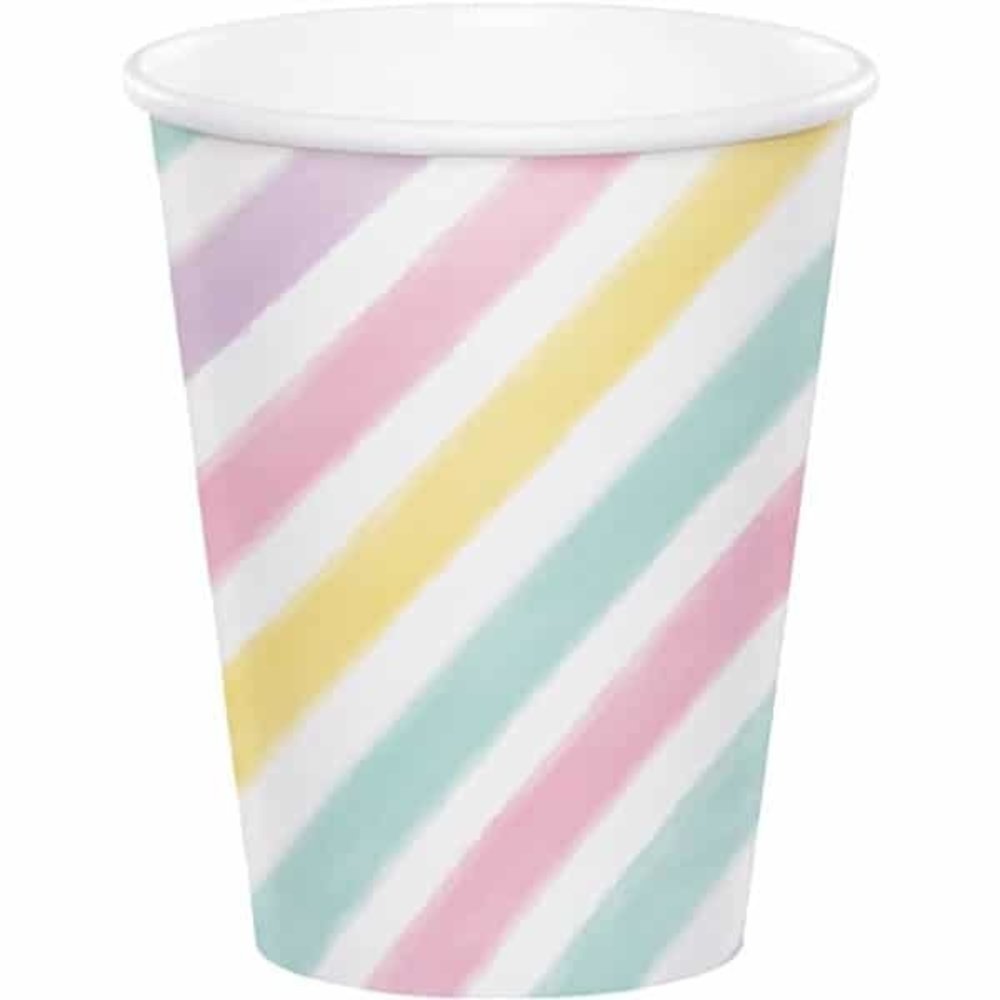 Creative Converting Gobelets Licorne Paillettes 266 ml | 8 pièces