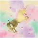 Creative Converting Unicorn Sparkle Napkins 33x33cm | 16 pieces
