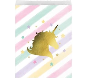 Creative Converting Unicorn Sparkle Party Bags | 10 pieces