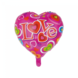 WeFiesta Helium balloon 'Love' heart shape | 45 cm