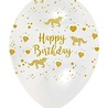 Creative Converting Einhorn-Glitzerballons 30 cm | 6 Stück