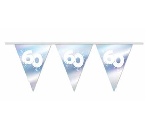 Guirlande de drapeaux en diamant du 60e anniversaire