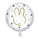 Haza - Witbaard Miffy Baby Blue Foil Balloon 45cm | per piece