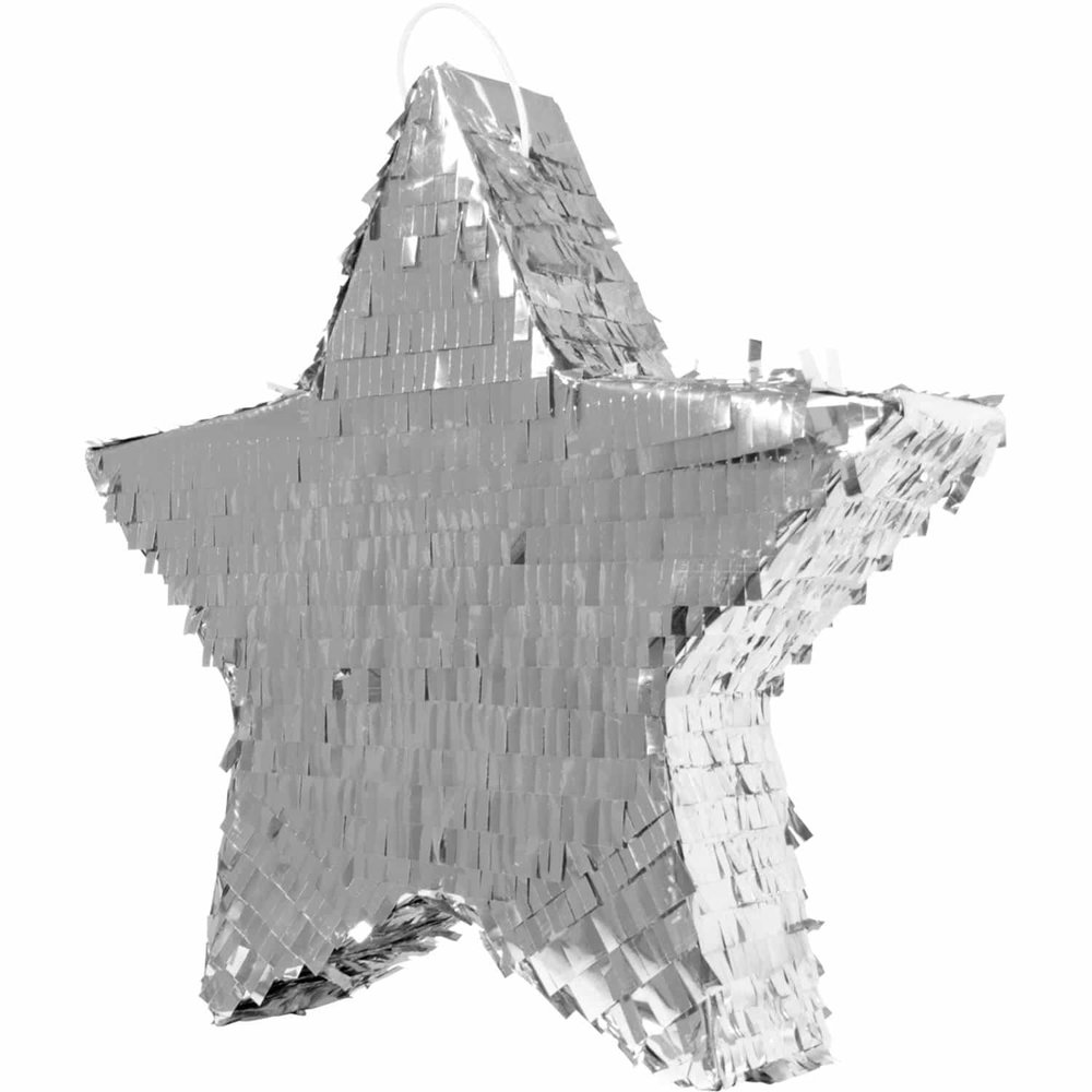 Silberstern-Piñata | 45 cm