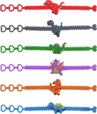 Henbrandt Bracelets dinosaures | 12 pièces
