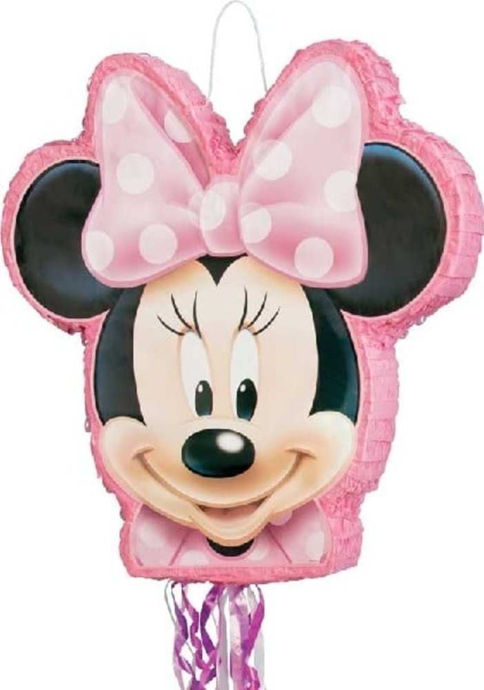 Unique Party Piñata Minnie Mouse à tirer 51 x 48 cm | à l'unité