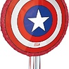 Unique Party Avengers Captain America 3D Pull Pinata 46cm | per stuk Unique Party Avengers Captain America 3D Pull Pinata 46cm | per stuk