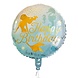Boland Ballon en aluminium « Joyeux anniversaire » sirène pailletée, 45 cm | à l’unité