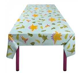 Boland Dinosaurus Feestje Tafelkleed 130x180cm | per stuk Boland Dinosaurus Feestje Tafelkleed 130x180cm | per stuk