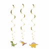 Boland Dinosaurus Feestje Hangdecoratie Swirls 85cm | 3 stuks Boland Dinosaurus Feestje Hangdecoratie Swirls 85cm | 3 stuks